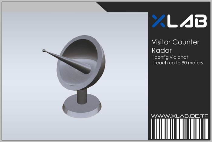 X Lab - Visitor Counter - Radar