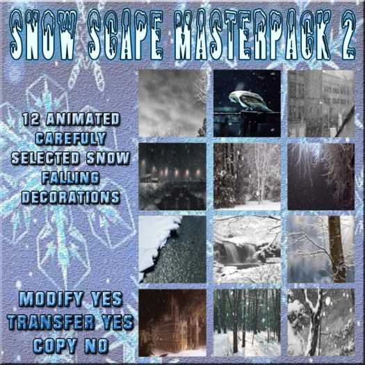 BBD - (BOX) - Snow Scape Masterpack 2