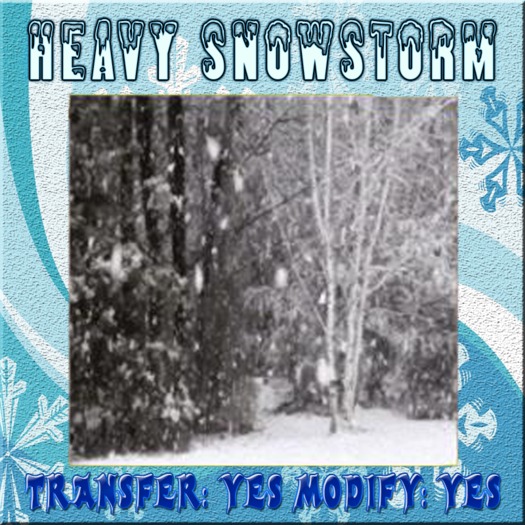 BBD - Heavy snowstorm