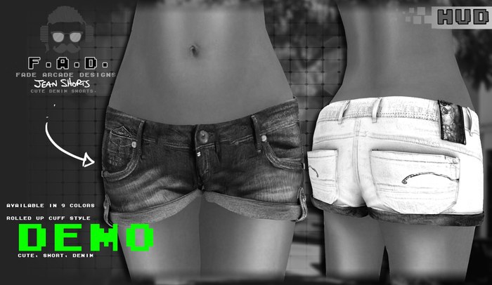 F.A.D. // Jean Shorts DEMO