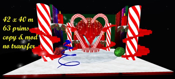 christmas stage