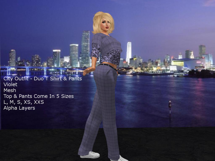 City Outfit Violet