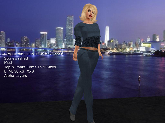 City Outfit Stonewashed