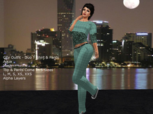City Outfit Aqua