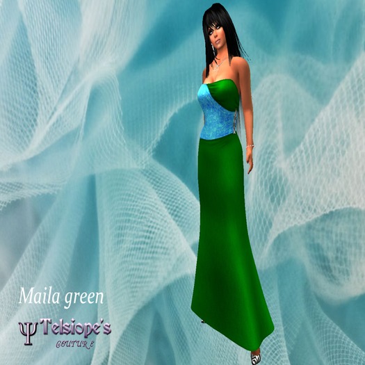 Telsiope's Couture .:Maila:. green