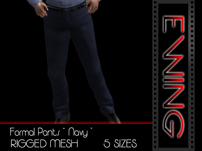 *+EWING+* Formal Pants Navy