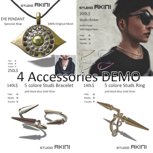 "AKINI"4Accessories_DEMO_BOX