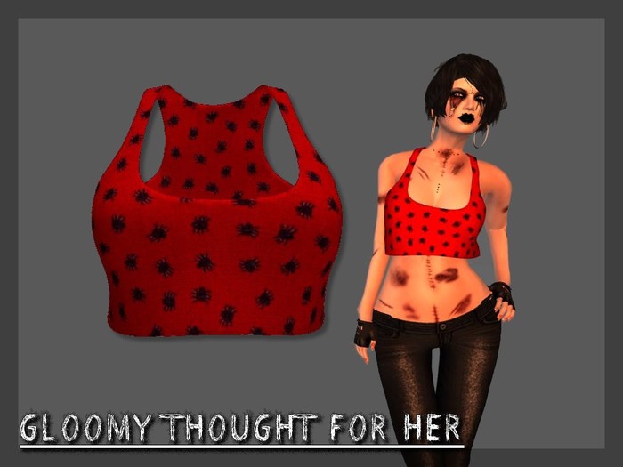 ^^GT^^ Combo Tank Top  Arachnoide