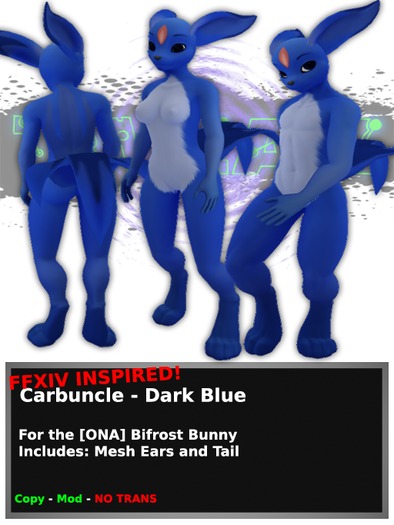 .:TWEAK:. Carbuncle - Dark Blue