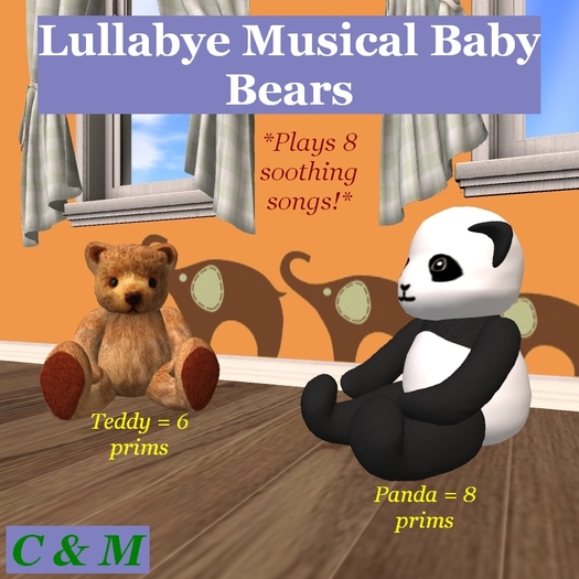 Lullaby Baby Bears - BOX