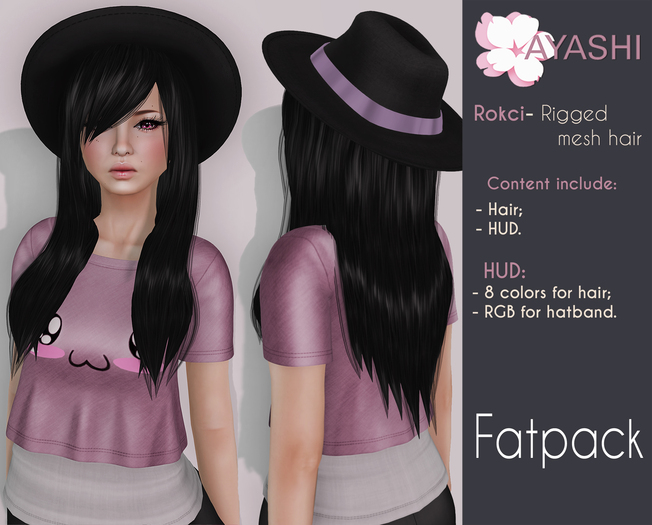 [^.^Ayashi^.^] Rokci ver.2-Fatpack (Rigged mesh)