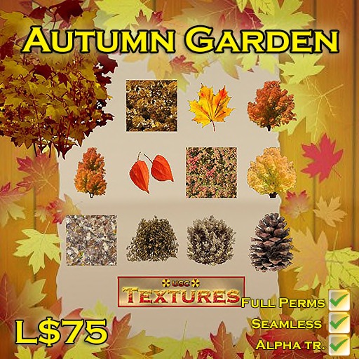 USC Textures - Autumn Garden 