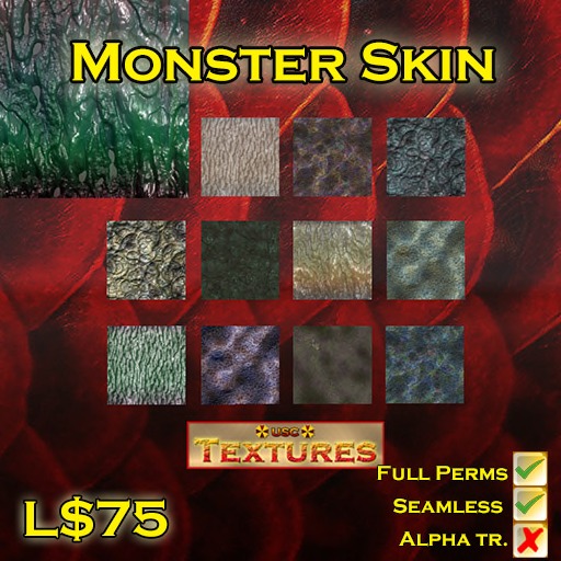 USC Textures - Monster Skin 