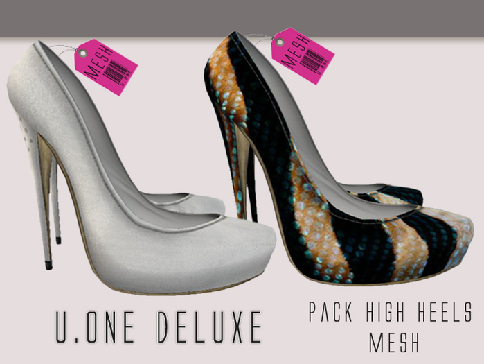 U.one Deluxe High Heels W