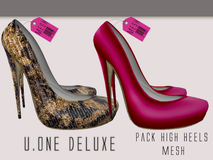 U.one Deluxe High Heels P