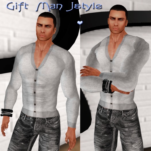 GIFT COMPLETE OUTFIT GRAY MAN JSTYLE