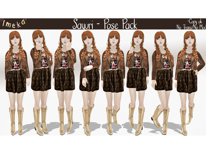 {Imeka~}Sayuri-Pose Pack