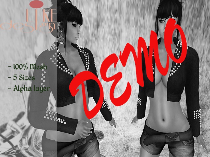 .: LIKE DESIGN :. Samara Demo Leather Jacket 