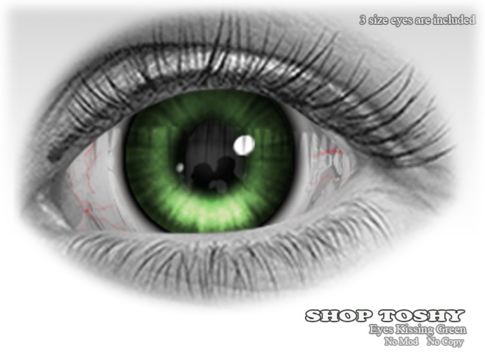 *SHOP Toshy*EyesKissingGreen