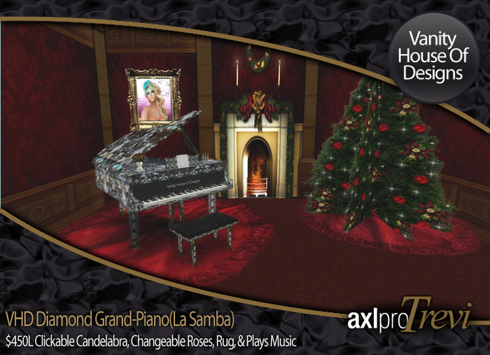 VHD Diamond Grand Piano