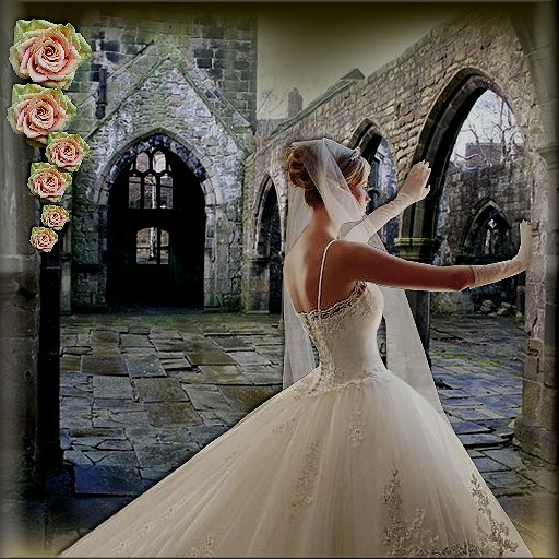 Boxed wedding Roses Photo Album