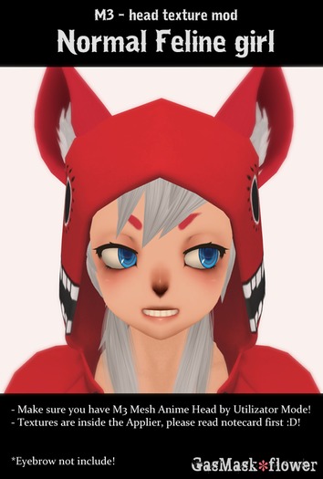 [GMSf] M3 - Normal Feline Girl - light 1