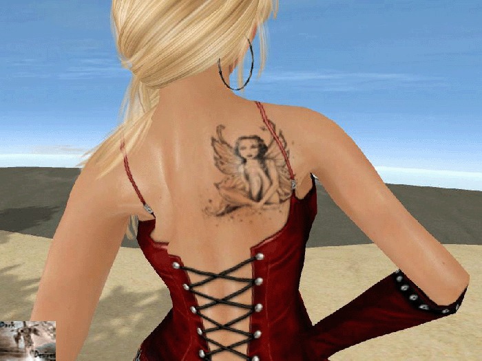 tatto Back Hada 1 *Dark Desires Store*