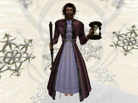 Second Life Marketplace - Father Time Costume Purple