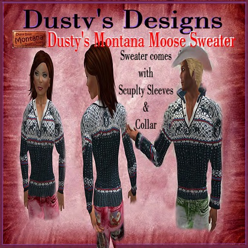 Dusty's DesignsMNoose Sweater