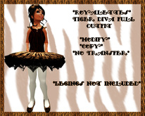 *Royalettes*Tiger Diva Full Outfit (Boxed)