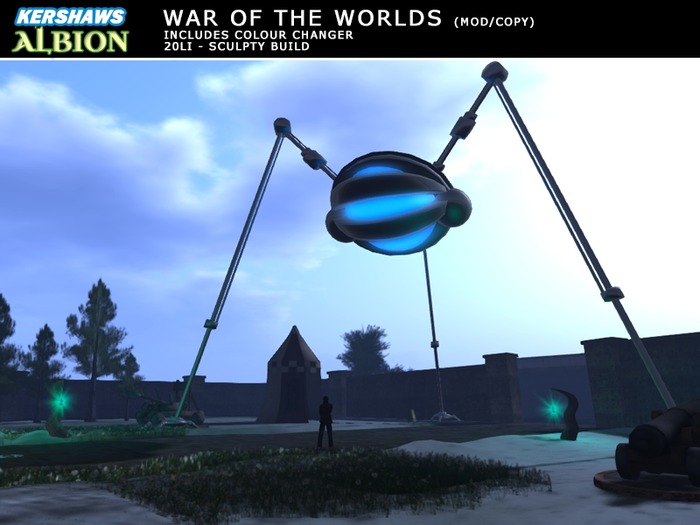 Kershaw Albion: War of the Worlds