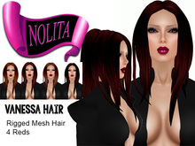 NOLITA - Vanessa Hair MESH - Reds
