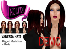 NOLITA - Vanessa Hair MESH - Reds DEMO