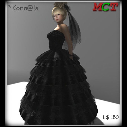 *Kona@!s Black long Dress
