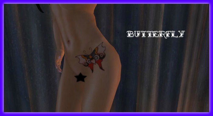 Triple Butterfly (Tattoo Magic)