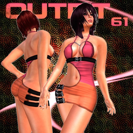 OUTFIT 61 PINK/ORANGE