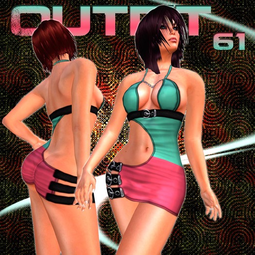 OUTFIT 61 BLUE/PINK