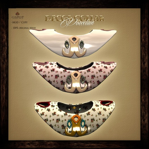 .:GSpot:. Decor Collar - splatter