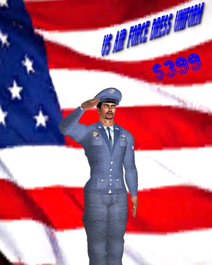 Box Air Force Dress Uniform