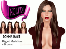 NOLITA - Donna Hair Browns MESH