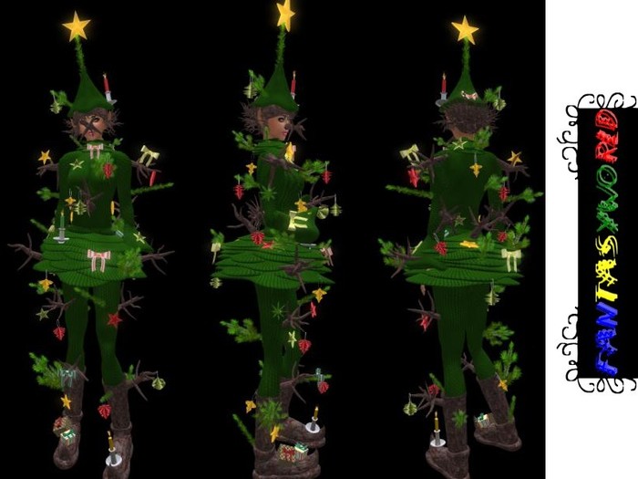 FANTASYWORLD CLOWN 6 ELF CHRISTMAS TREE