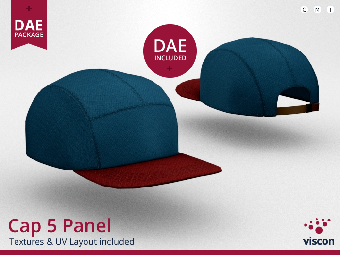 *viscon* Mesh Cap 5 Panel - DAE Pack