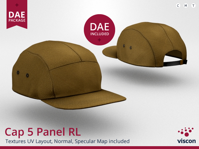 *viscon* Mesh Cap 5 Panel RL - DAE Pack