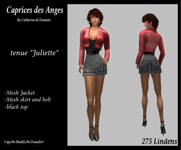 *CdT* tenue "Juliette"
