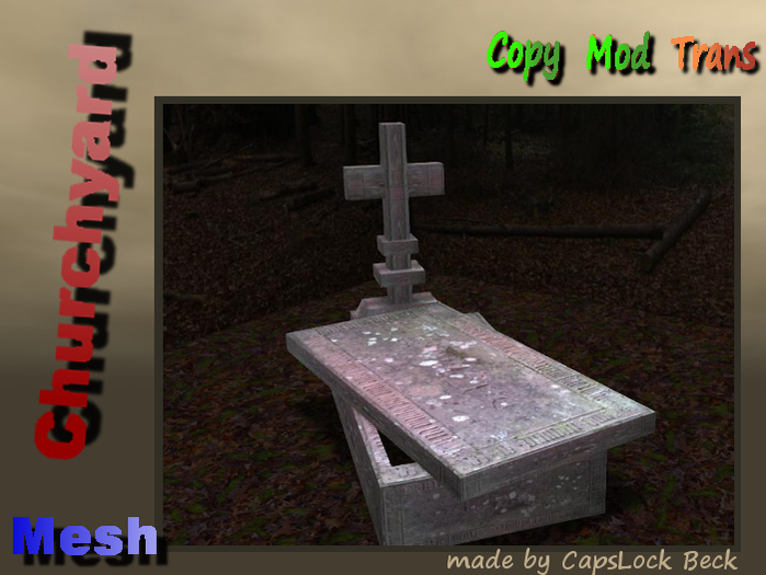 Churchyard – Mesh grave 