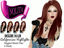 NOLITA - Desire Hair Californian Reds