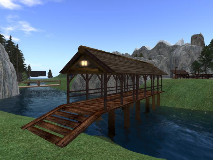 *Covered Bridge - Creak Sound*
