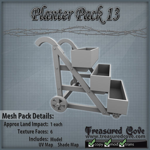 -TC- Planter Pack 13 Mesh