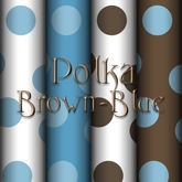 Polka-Brow-Blue