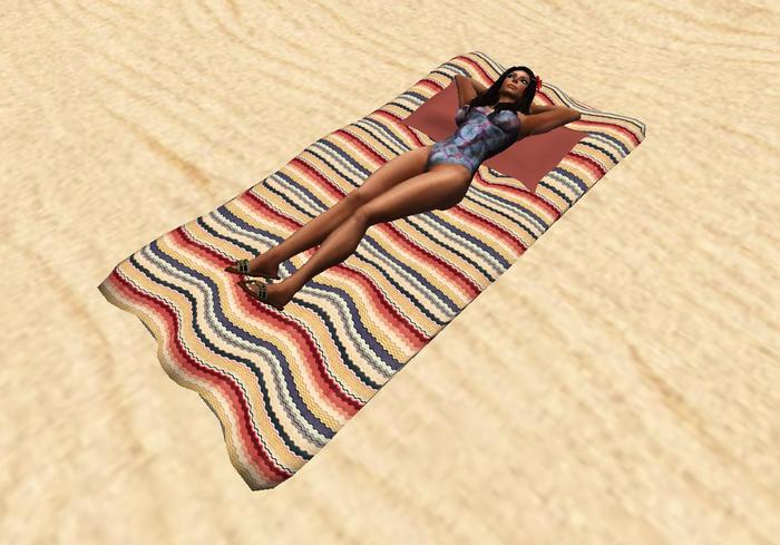 Sculpted Beach rug